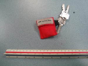 CPR Barrier Device - Key-chain Pocket Mask CPR Barrier Device - Key-chain Pocket Mask