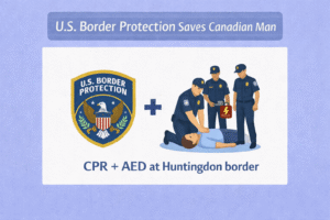 U.S. Border Protection saves Canadian man