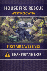 First aid saves lives in action