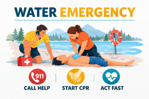 Water emergency guide act fast!