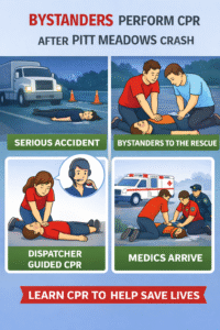 CPR saves lives after crash incident