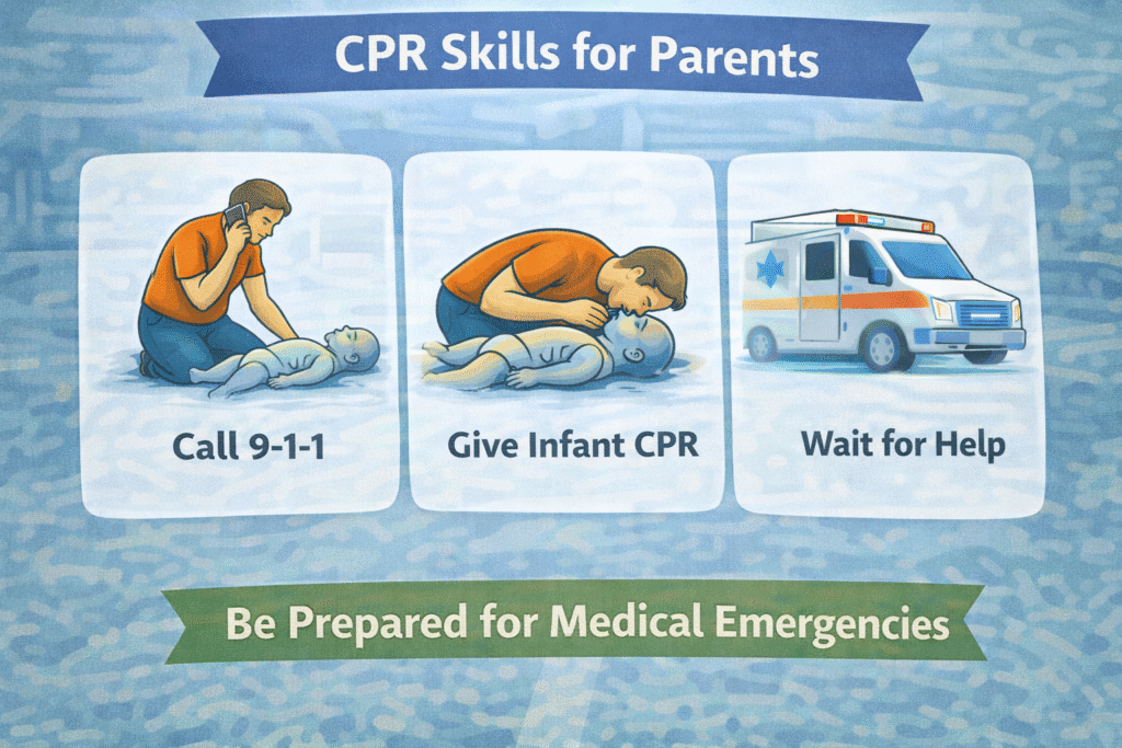 CPR steps for parents to know