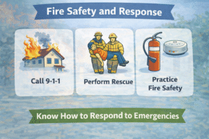 Fire safety and emergency response tips