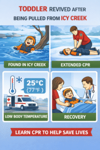 Toddler rescue and recovery steps