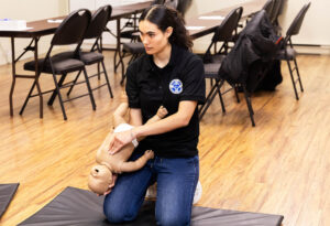 First Aid and CPR Baby Manikin Intermediate childcare first aid courses Vancouver