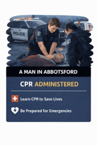 CPR in action on Abbotsford streets
