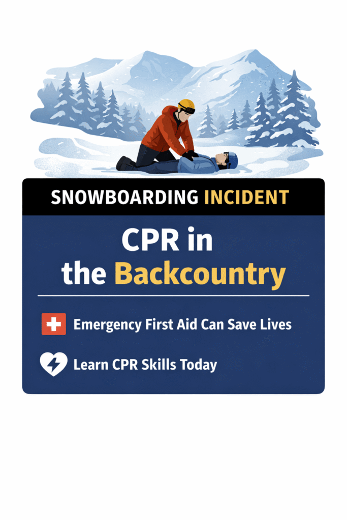 CPR in the backcountry