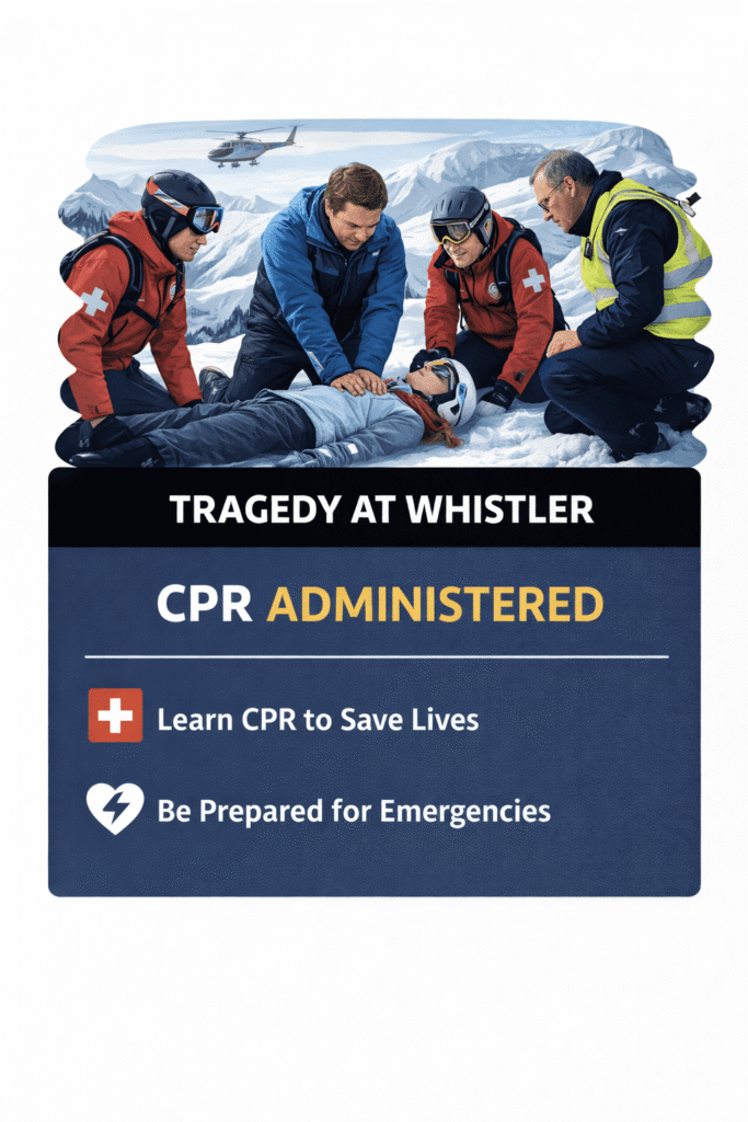 CPR rescue on Whistler Mountain