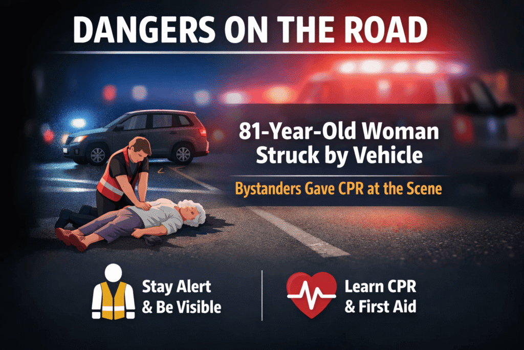 Dangers on the road be prepared