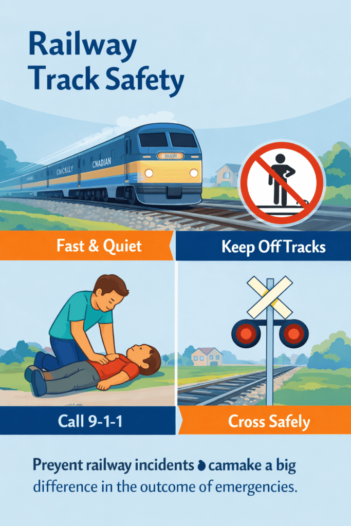 Railway track safety tips for all