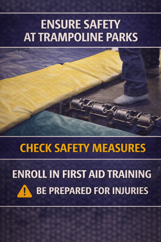 Trampoline Park Incident Highlights Importance of Safety and First Aid