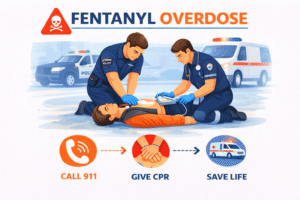Emergency response to fentanyl overdose