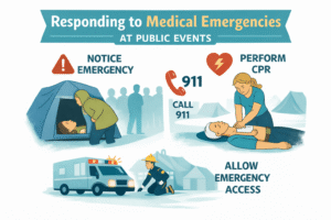 Responding to medical emergencies steps
