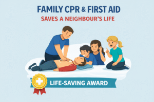 Saving a life together