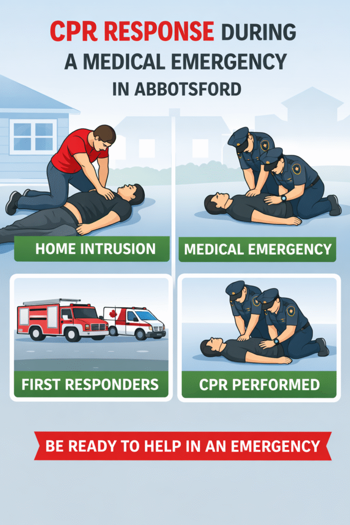 CPR response in medical emergencies