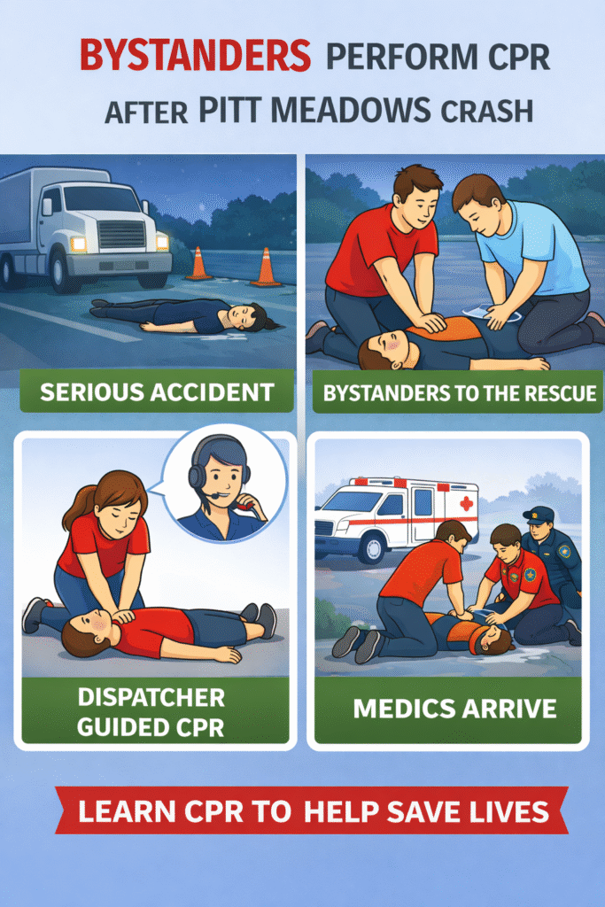 CPR saves lives after crash incident