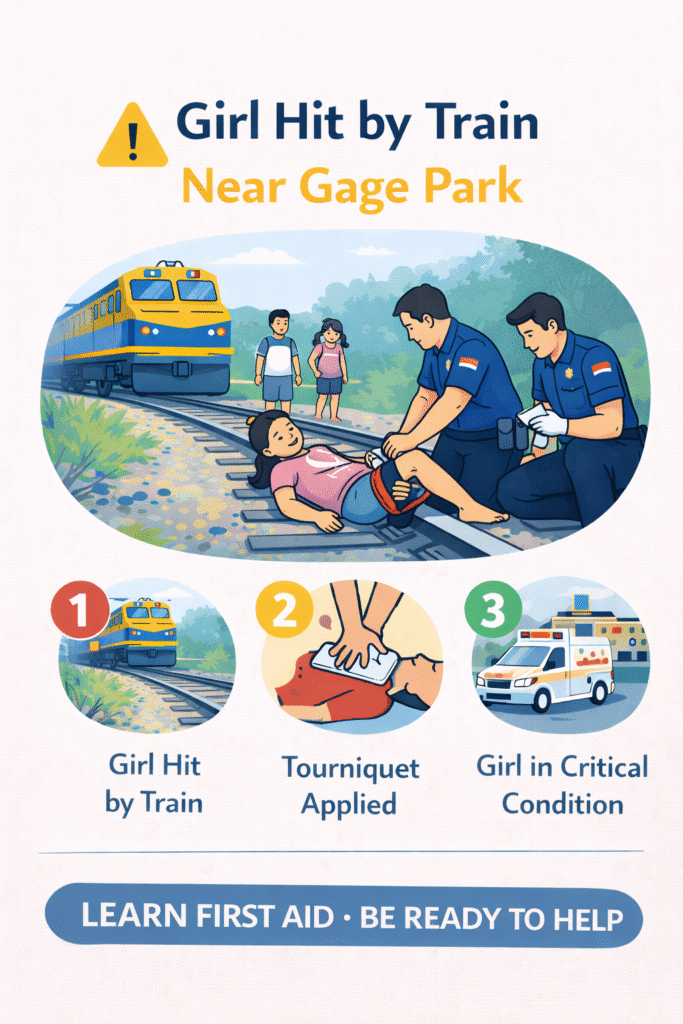 Girl injured near Gage Park