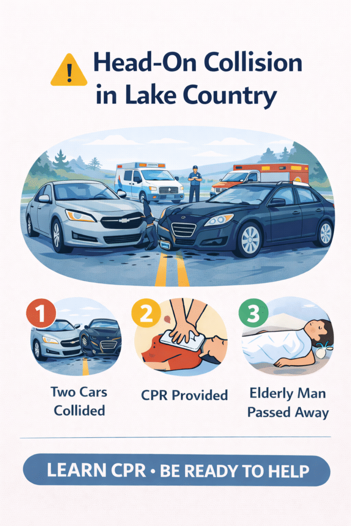 Head on Collision First Aid
