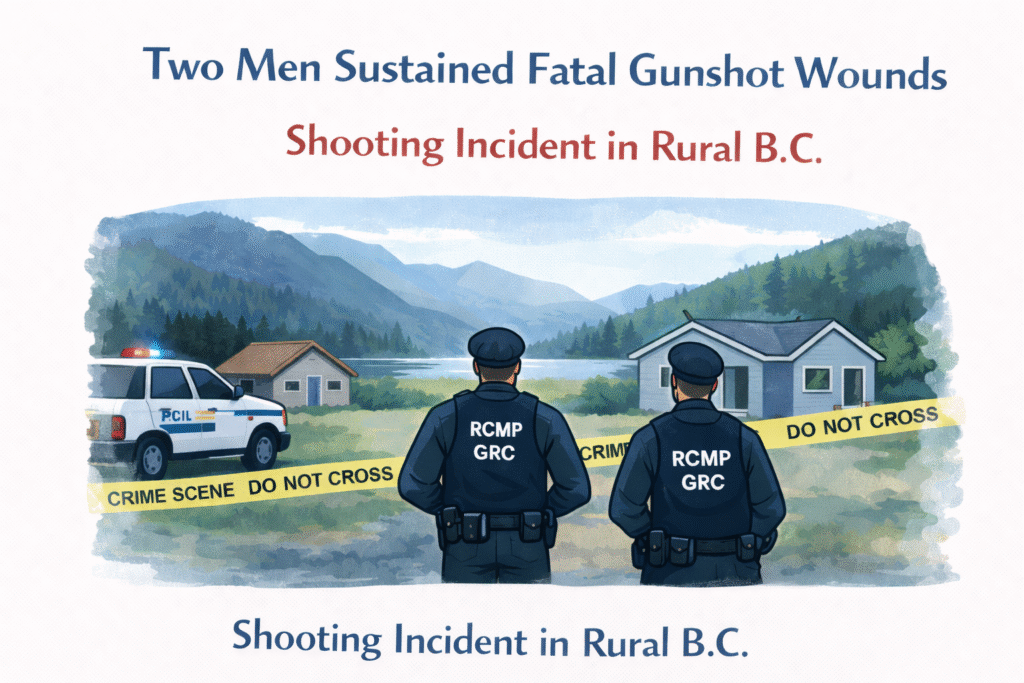 Shooting incident in rural B.C.